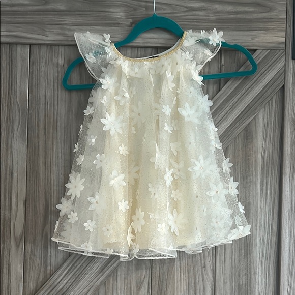 Zunie Other - NWOT Zunie Cream Ruffled Sundress for Wedding/Flower Girl